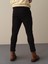 Erkek Siyah Regular Fit Pantolon 3