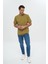 Finn Orta Mavi Regular Tapered Fermuarlı Jean Pantolon E 4407-007 1