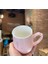 Sevimli Küçük Kahve Kupa Kupası Açık Süt Sakura Kahve Kupalar Seyahat Kız Seramik Canecas Cafe Criativas Kahve Fincanı Sevimli | Eski Moda Cam (Pembe) (Yurt Dışından) 5
