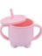 1 Adet Bebek Besleme Bardaklar Silikon Eğitim Kupası Sippy Yürüyor Su Şişesi Kapaklı Silikon Bebek Öğrenme Içecek Şişe Hemşire Hediyeler | Kupalar (Pembe) (Yurt Dışından) 1