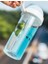Çift Sippy Içecek Kupası Yaratıcı Severler Su Şişesi Caneca Açık Spor Tumbler Kahve Kupa Çift Boru Açılış Tasarım Küpe Küpü | Su Şişeleri (Beyaz) (Yurt Dışından) 4
