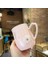 Sevimli Küçük Kahve Kupa Kupası Açık Süt Sakura Kahve Kupalar Seyahat Kız Seramik Canecas Cafe Cratıvas Kahve Fincanı Sevimli | Eski Moda Cam (Pembe Kupa ve Hediye Kutusu) (Yurt Dışından) 3