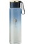 Lüks Degrade Renkler Cam Su Şişesi 400 ml Taşınabilir Çay Şişesi Suyu Çalkalayıcı Şişe Yetişkinler Hediyeler Çevre Dostu Kamp Ofisi | Su Şişeleri (Mavi) (Yurt Dışından) 1