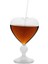 Kokteyl Kupası Moleküler Duman Yaratıcı Kalp Şeklinde Cam Bardak Goblet Yüksek Borosilikat Cam Bardak Drinkware Bar Aracı Güzel Hediyeler | Şeffaf (Yurt Dışından) 1