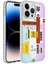 Apple iPhone 13 Pro Kılıf Airbag Kenarlı Renkli Desenli Elegans Silikon 1