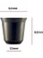 80ML Espresso Kupalar Çift Duvar Paslanmaz Çelik Espresso Bardak Seti, Yalıtımlı Kahve Kupaları Son Yıllar Için Son Kolay Temiz | Kupalar (Siyah) (Yurt Dışından) 4