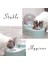 Pet Kabarcık Otomatik Kedi Su Çeşmesi Evcil Hayvanlar Için Su Dağıtıcı Büyük Içme Kase Kedi Içecek 1.8l Elektrik Yok | Kedi Besleme ve sulama Malzemeleri (Yeşil) (Yurt Dışından) 2