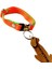 Kedi kolyesi tasma yumuşak fıstık yeşili turuncu kolon genişlik:1,5cm boyun ölçüsü:15-30cm ayarlamalı cat necklace KK3-10 2