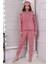 Fwn 3021 Peluş Welsoft Polar Kışlık Yumoş Kadın Pijama Takımı 1