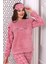 Fwn 3021 Peluş Welsoft Polar Kışlık Yumoş Kadın Pijama Takımı 4