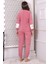 Fwn 3012 Peluş Welsoft Polar Kışlık Yumoş Kadın Pijama Takımı 3
