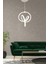 TT317-BY Stilla Modeli Mat Beyaz LED Avize 3
