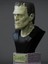 Frankenstein Bust - 10X10X20CM 1