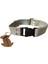 Köpek boyun tasması yumuşak kolon gri metal ayar tokalı genişlik:3cm boyun ölçüsü:24-46cm ayarlamalı dog collar T3-12 2