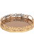 M Gold Yuvarlak Tepsi 34 cm 1
