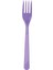 Plastik Çatal - 25'li Mor 1