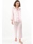 Kadın Puantiyeli Pijama Takımı Pembe 1