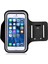Sporcu Telefon Kol Bandı Unisex 4.7" Inç Siyah 1