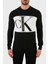 Calvin Klein % 100 Pamuk Logolu Regular Fit Bisiklet Yaka Kazak Erkek Kazak J30J322203 Beh 1