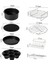 Air Fritöz Aksesuarları 7 Inç (18 cm Çap) 8'li Pişirme Seti(Yurt Dışından) 3