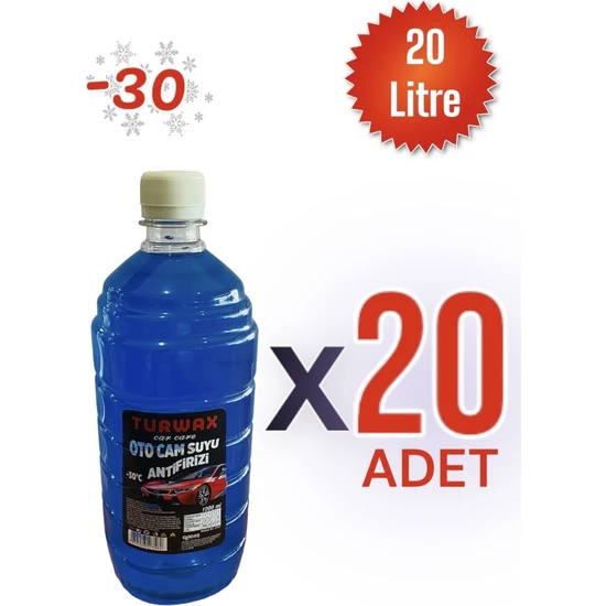 Turwax 1 Lt X20 20 Litre Cam Suyu Antifrizi -30