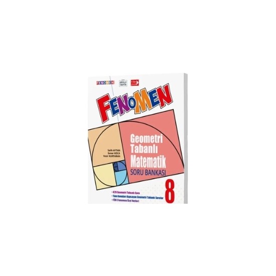 Fenomen Yayıncılık 8 Fenomen Geometri Tabanlı Matematik Soru Kitabı