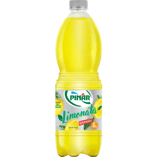 Pınar Limonata Şekersiz 1 lt