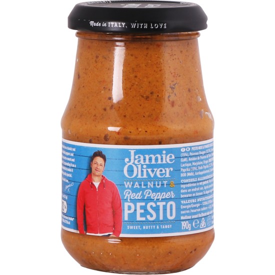 Jamie Oliver Ceviz Kırmızı Biberli Pesto 190 gr Fiyatı