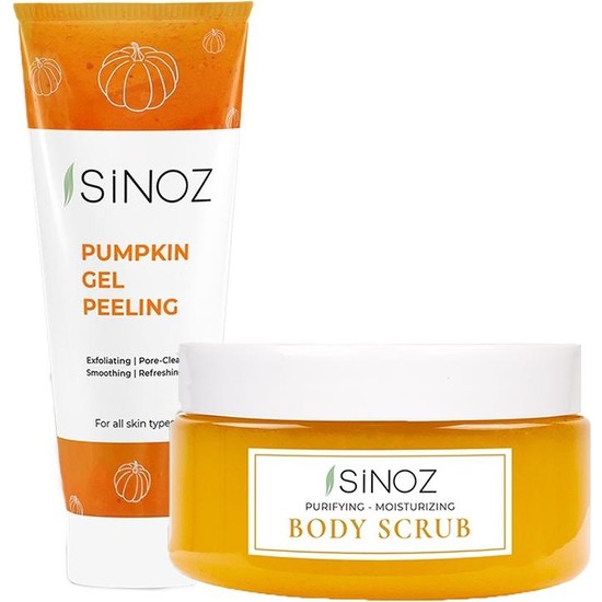 Sinoz Pumpkin Jel Peeling 100 ml ve Arındırıcı Vücut Fiyatı