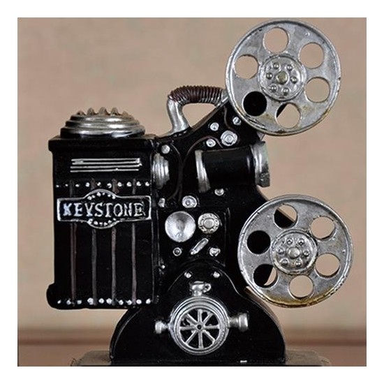 HaiTun Retro Kamera Bookend Film Film Projektör Siyah Gümüş Fiyatı