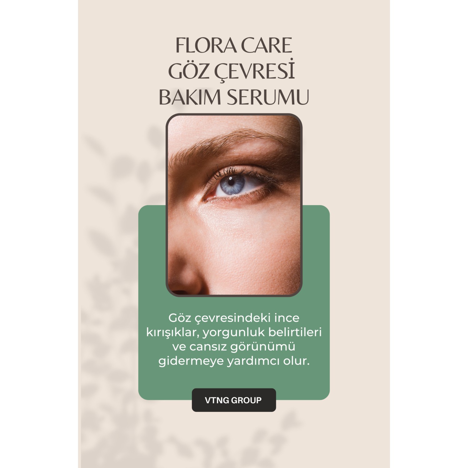 Flora Care Ve Morluk Kafein İçerikli Göz Çevresi Bakım Fiyatı