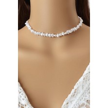 New Obsessions Yamuk İncili Kolye