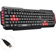 Everest Kablolu Oyuncu Klavye Q Everest Kb-G7