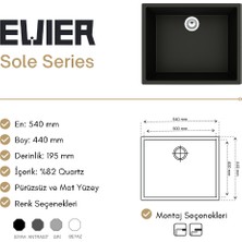 Evier Granit Evye Sole Series