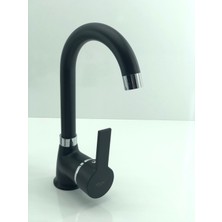 Pirima Arıtmalı Mutfak Eviye Bataryası 3'lü Set  Eviye- Lavabo- Banyo Bataryası Siyah