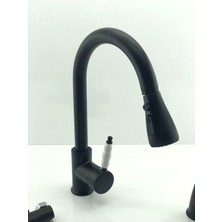 Pirima Mutfak Eviye Bataryası 3'lü Set  Eviye- Lavabo- Banyo Bataryası Siyah