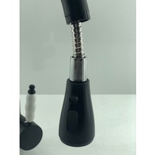 Pirima Gizli Spiralli Mutfak Eviye Bataryası Siyah