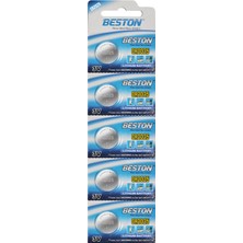 Beston Pil Düğme 2025 3V (Beşli Paket) Beston