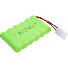 Efcell 7.2 Volt 700 Mah Nı-Mh 2 Pin Tamiya Soketli 6lı Oyuncak Araba Pili 202105