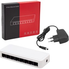 Powermaster PM-14054 8 Port 10/100 Mbps Swıtch