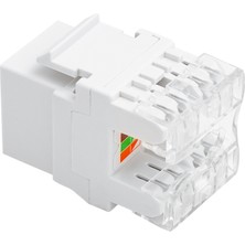 Powermaster Rj 45 Cat6 Şase 180 Derece Keystone Jack