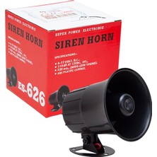 Magıcvoıce MV-30600 12 Volt Tek Sesli Siren Horn Hoparlör