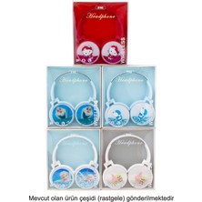 Powermaster BT-002 Kulaküstü Kablosuz Bluetooth Hafıza Kart Girişli Mıckey Mouse Kulaklık