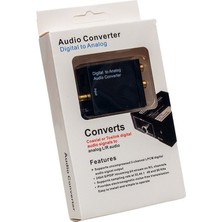 Powermaster PM-32145 Optik To Rca Çevirici Adaptörlü