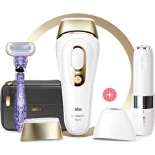 Braun Silk Expert Pro 5 PL5149 400.000 Atımlı, 2 Başlıklı Yeni Nesil Ipl + FS1000 + Tasarım Çanta