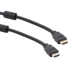 Powermaster Plastik Düz Siyah 20 Metre HDMI Kablo Poşetli