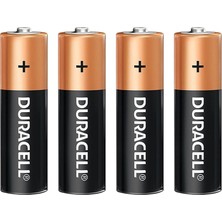 Duracell LR6/MN1500 Aa 1.5V Alkalin Kalem Pil (4lü) Paket