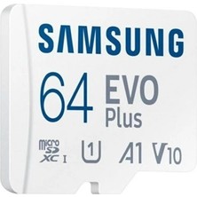 Samsung Evo Plus Microsd Hafıza Kartı 64 GB-MC64KA/TR - 130 Mb/sn