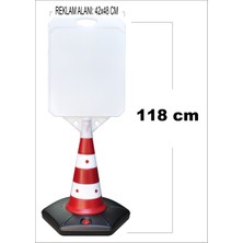 Burada Reklam ve Medikal Park Etmek Yasaktır Büyük Reklam Park ve Kaldırım Dubası 118 cm A+Plus Plastik