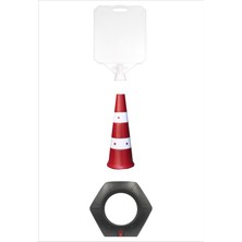 Burada Reklam ve Medikal Park Etmek Yasaktır Büyük Reklam Park ve Kaldırım Dubası 118 cm A+Plus Plastik